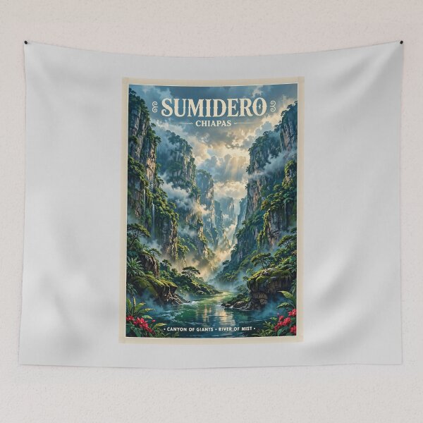 Item preview, Mexico — Chiapas Cañon del sumidero  designed and sold by DibujandoPorfa.