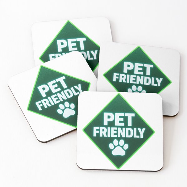Item preview, Pet Friendly Neon Green Paw Print Sign designed and sold by ExploreAura Studio.