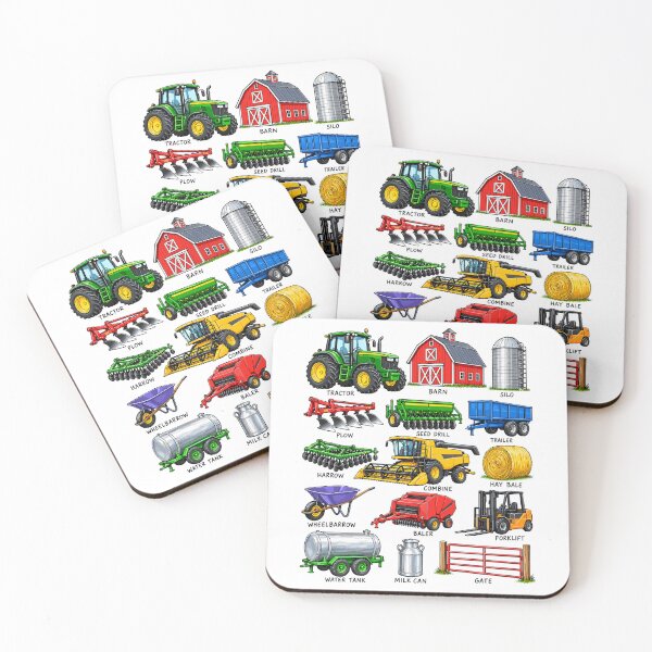 Item preview, Farm Tractor Agricultural Machinery Equipment Collection designed and sold by roni-harbor.