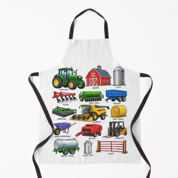 Item preview, Farm Tractor Agricultural Machinery Equipment Collection designed and sold by roni-harbor.