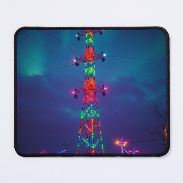 Item preview, Electricity Pylon Colorful Lights designed and sold by Pylon-Bureau.