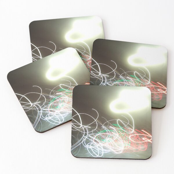 Item preview, Colorful Light Trails Abstract Night Photography designed and sold by Marino4ka.