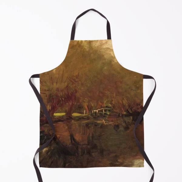 Item preview, John Singer Sargent A Backwater at Calcot Near Reading - Vintage Impressionist Landscape Wall Art Poster designed and sold by lanaverera.