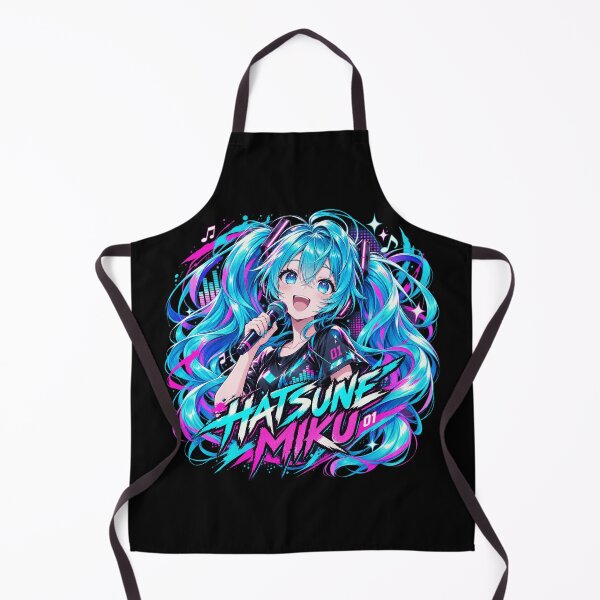 Item preview, Hatsune Miku Energetic Singing Fan Art designed and sold by JohnaDickerson.