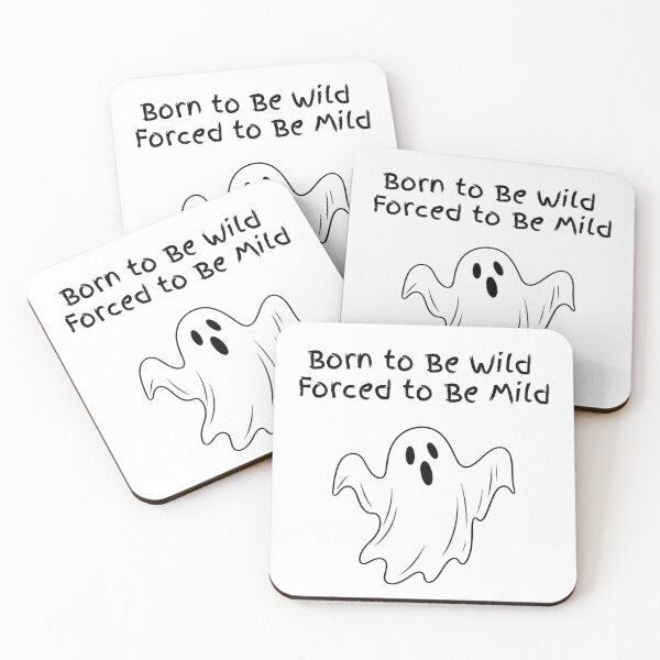 Item preview, Wild Halloween Ghost Funny Quote designed and sold by HELLO TIGER.