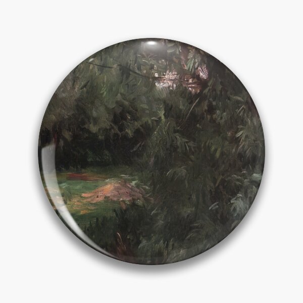 Item preview, John Singer Sargent A Backwater at Wargrave - Classic River Landscape Painting Art Print designed and sold by lanaverera.