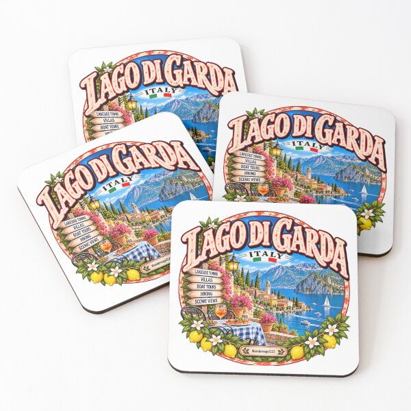 Item preview, Lago di Garda Italy – Lake Garda Alpine panorama & dolce vita designed and sold by Wandervogel123.