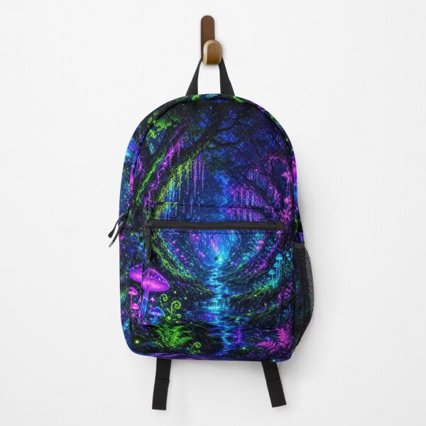 Item preview, Neon rainforest nature art designed and sold by Nexus Space.
