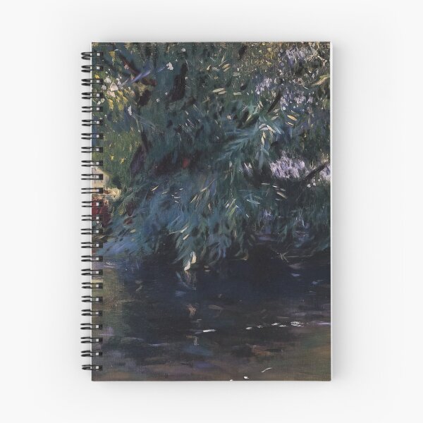 Item preview, John Singer Sargent A Backwater, Calcot Mill Near Reading - Fine Art Exhibition Poster Wall Decor designed and sold by lanaverera.