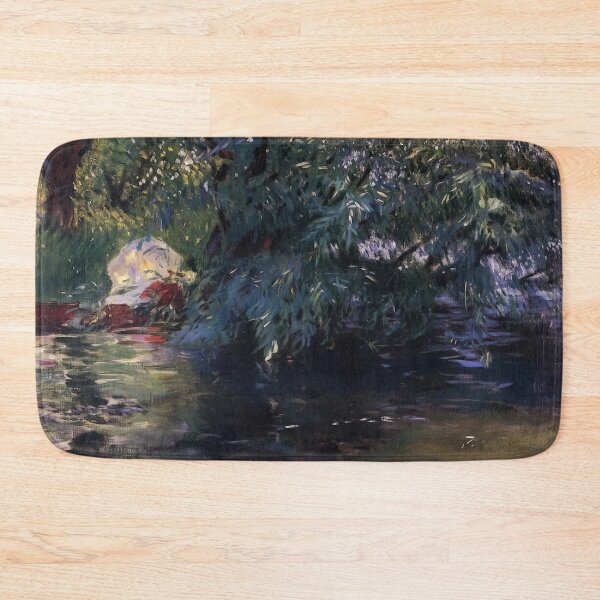 Item preview, John Singer Sargent A Backwater, Calcot Mill Near Reading - Fine Art Exhibition Poster Wall Decor designed and sold by lanaverera.