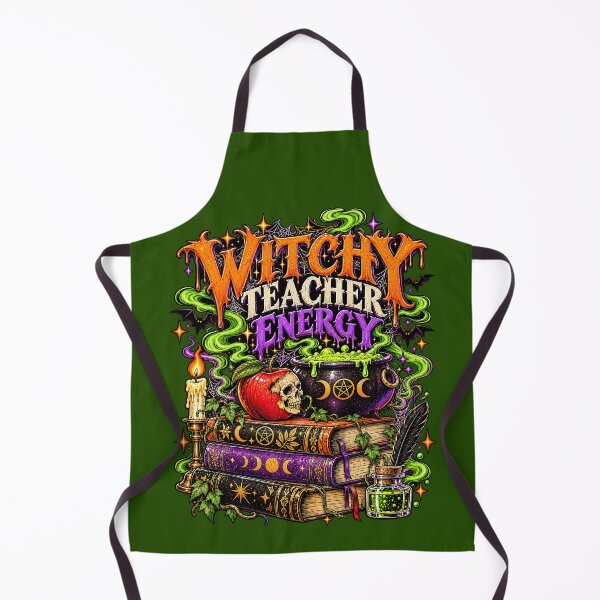Item preview, Witchy Teacher Energy Halloween designed and sold by Furflix.