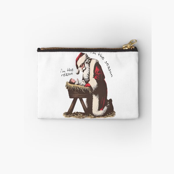 Item preview, Santa Kneeling at Manger designed and sold by CooksonAngelina.