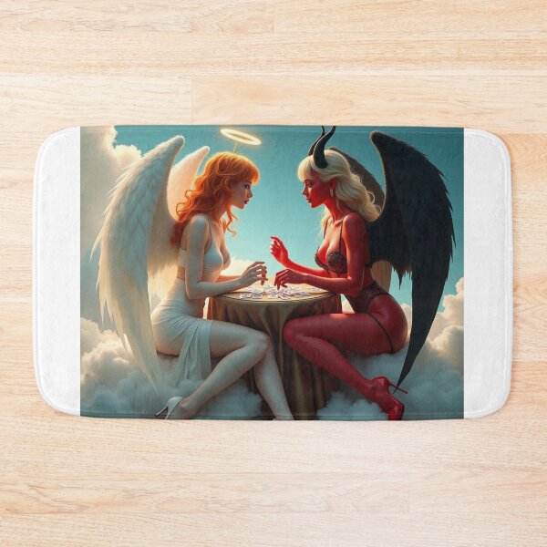 Item preview, Angel versus demon designed and sold by ZeusGallery.