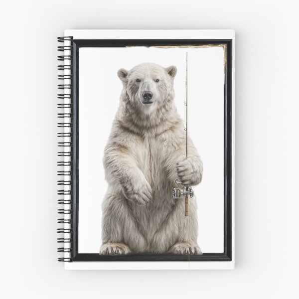Item preview, Polar Bear Fishing designed and sold by kolonjArt.
