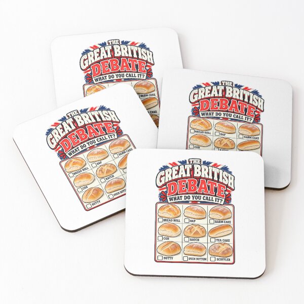 Item preview, The Great British Bread Roll Debate – What Do You Call It? Funny Regional Food Humour designed and sold by KeeganDykes.
