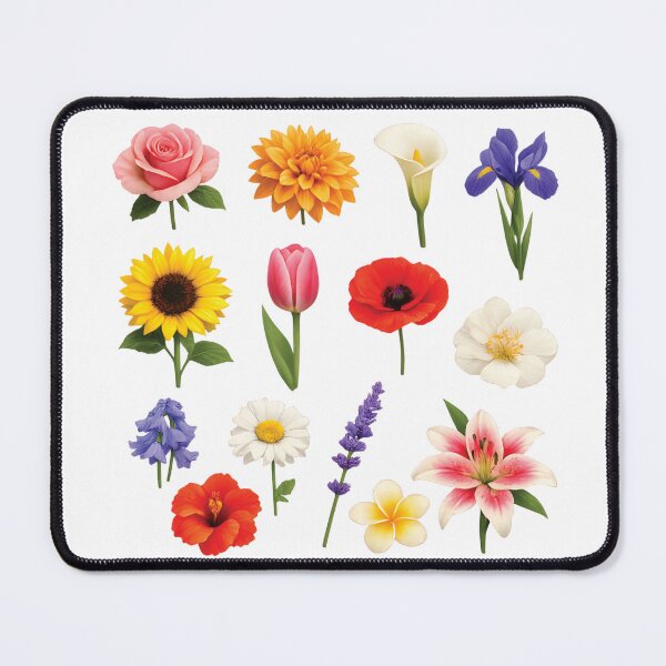 Item preview, Isolated Flowers – Beautiful Botanical Floral Illustration designed and sold by Amsafjol.