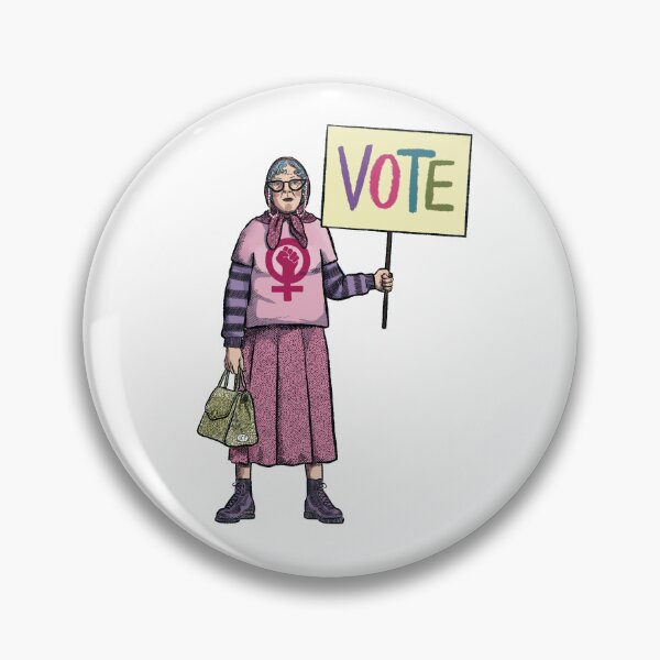 Item preview, Vote Granny designed and sold by J C Phillipps Design.