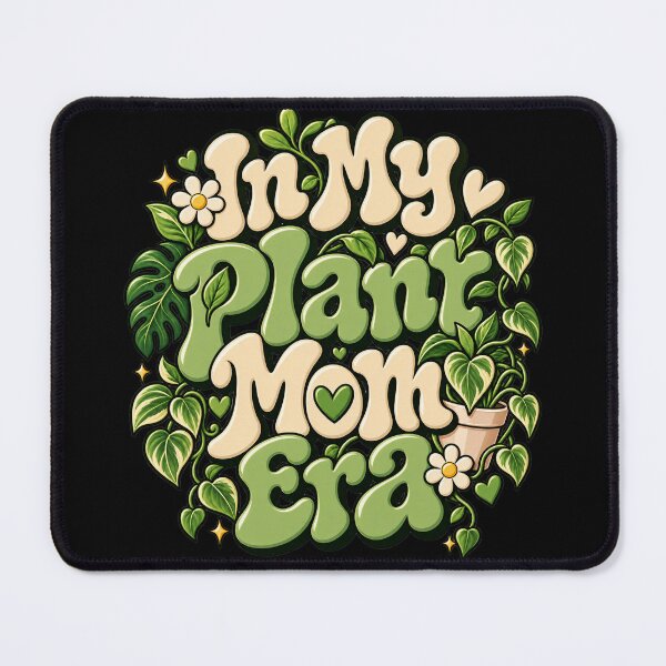Item preview, In My Plant Mom Era – Cute Plant Lover designed and sold by Haji Kamora.
