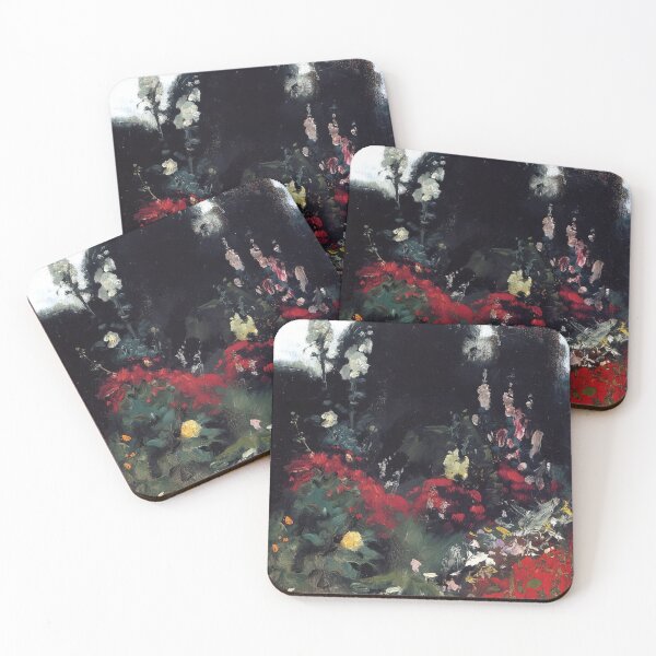 Item preview, John Singer Sargent Corner Of A Garden - Vintage Botanical Nature Painting Art Print designed and sold by lanaverera.