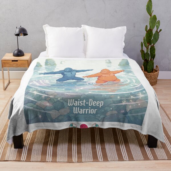 Item preview, Underwater Stillness - Peaceful Bigfoot Savasana Yoga Art designed and sold by Whimsy Trail Co.