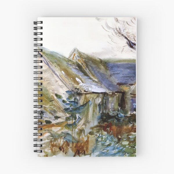 Item preview, John Singer Sargent Cottage At Fairford, Gloucestershire - Classic English Countryside Wall Art Poster designed and sold by lanaverera.