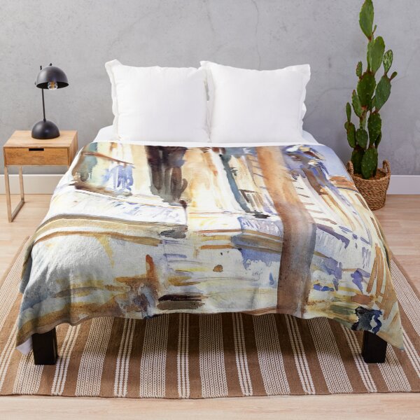 Item preview, John Singer Sargent Doorway Of A Venetian Palace - Fine Art Architecture Exhibition Poster designed and sold by lanaverera.