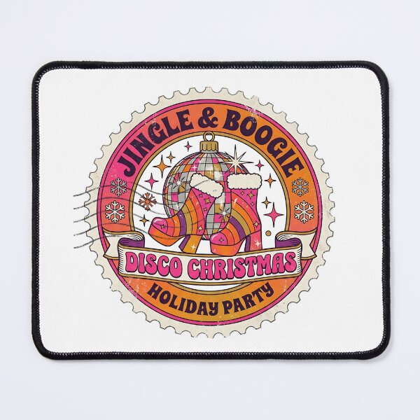 Item preview, Disco Christmas Jingle And Boogie 70s Stamp designed and sold by fritz-10signer.