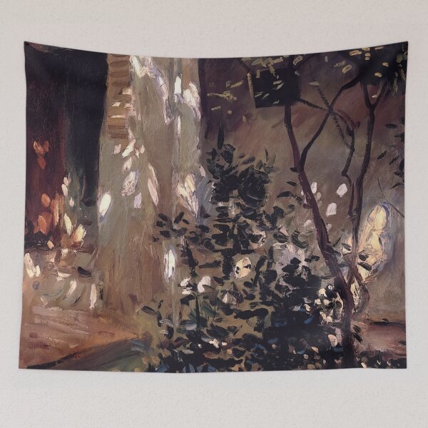 Item preview, John Singer Sargent Granada. Sunspots - Vintage Spanish Landscape Fine Art Print designed and sold by lanaverera.