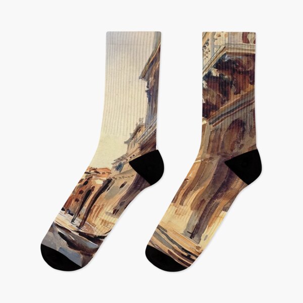 Artikelvorschau, John Singer Sargent, Canal Grande, Venedig – Vintage-Wandbild mit venezianischer Seelandschaft entworfen und verkauft von lanaverera.