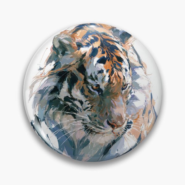 Artikelvorschau, Tätowiertes Tigerporträt entworfen und verkauft von Neo-Chrio.