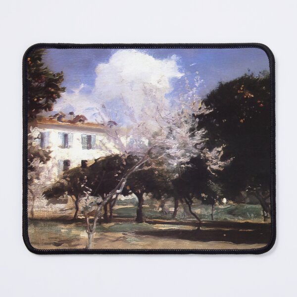 Item preview, John Singer Sargent House And Garden - Vintage Cottage Botanical Wall Art Poster designed and sold by lanaverera.