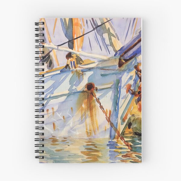 Item preview, John Singer Sargent In A Levantine Port - Vintage Maritime Seascape Art Print designed and sold by lanaverera.