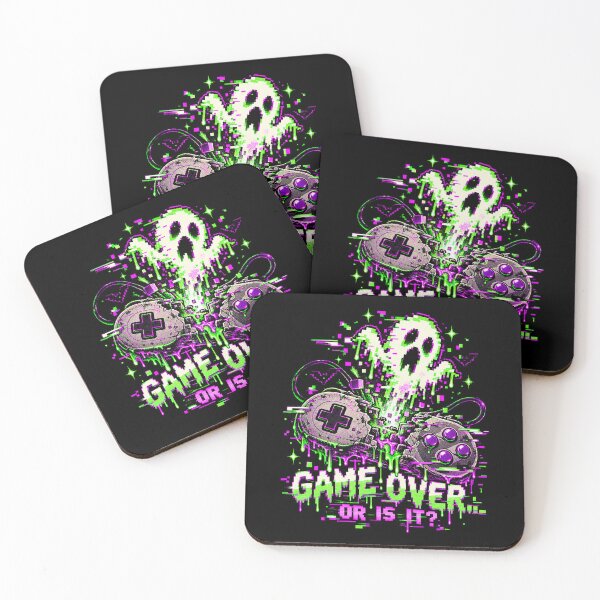 Item preview, Game Over Or Is It Haunted Gamer designed and sold by Furflix.