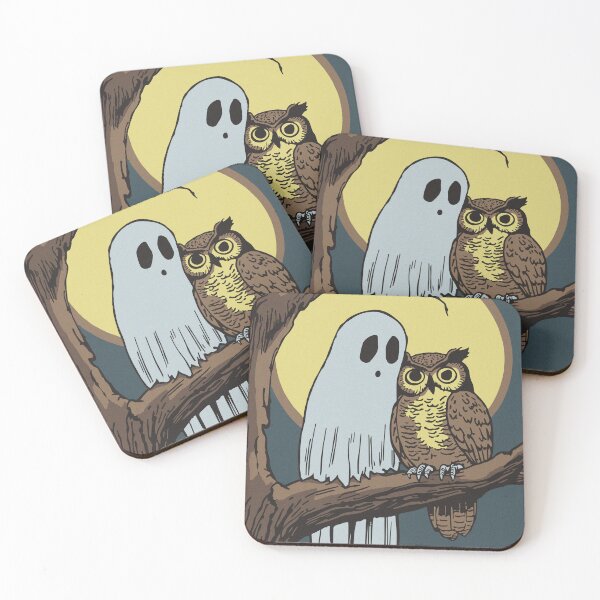 Item preview, Ghost and owl  designed and sold by After De Moment.