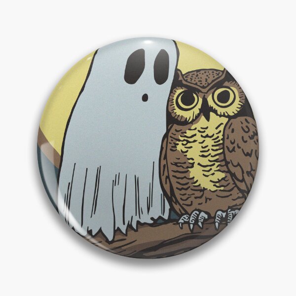 Item preview, Ghost and owl  designed and sold by After De Moment.