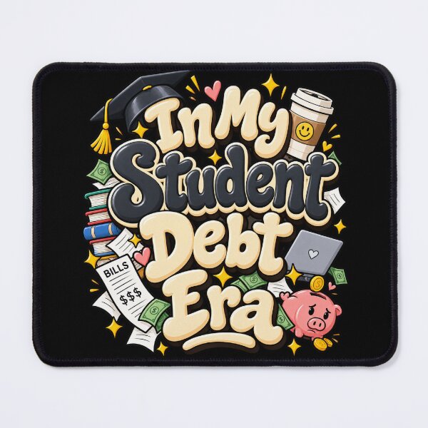 Item preview, In My Student Debt Era – Funny College Life designed and sold by Haji Kamora.