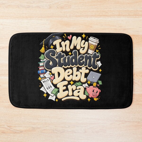 Item preview, In My Student Debt Era – Funny College Life designed and sold by Haji  Kamora.