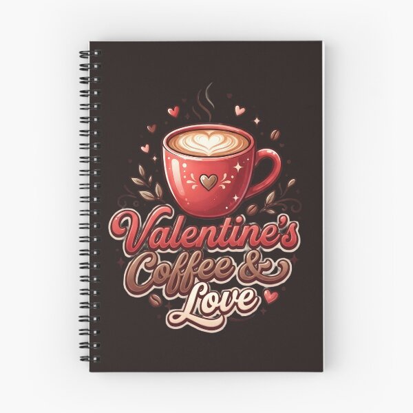 Item preview, Valentine’s Coffee and Love Cute Retro Latte Art Heart Mug T-Shirt & Sticker designed and sold by MCV-Designs.