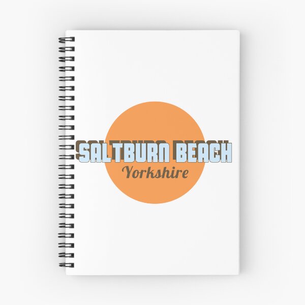 Item preview, Saltburn Beach Yorkshire - California Style designed and sold by Logo-A-GoGo.