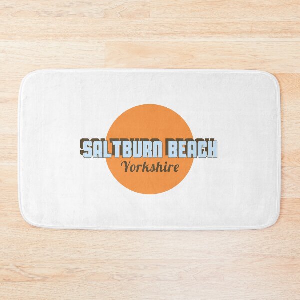 Item preview, Saltburn Beach Yorkshire - California Style designed and sold by Logo-A-GoGo.