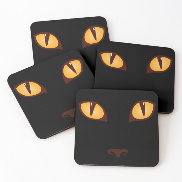 Item preview, Evil cat eyes in Halloween night  designed and sold by Tanapan2529.