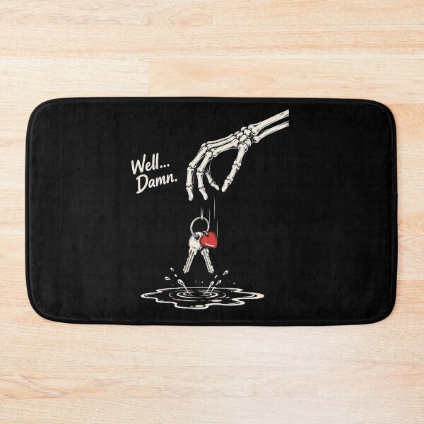 Item preview, Well... Damn. Sarcastic Humor Bad Luck Quote designed and sold by FolkGraphics.