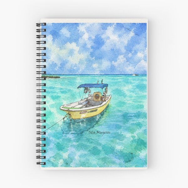 Item preview, Dive Boat at Mia Reef, Isla Mujeres designed and sold by NewNomads.