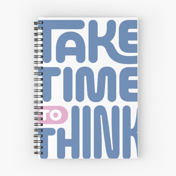 Item preview, Take Time to Think Bold Lettering designed and sold by andry01.