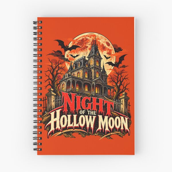 Item preview, Night Of The Hollow Moon Vintage Horror Poster designed and sold by Furflix.