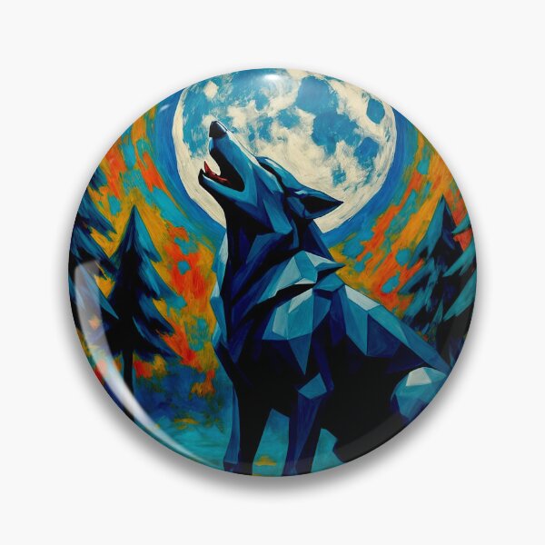 Item preview, Animal Wild Geometry: Wolf designed and sold by Helios Be. Lavsh.