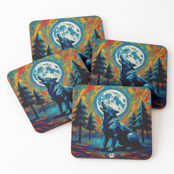 Item preview, Animal Wild Geometry: Wolf designed and sold by Helios Be. Lavsh.