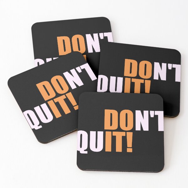 Item preview, Don't Quit Do It Wordplay designed and sold by andry01.