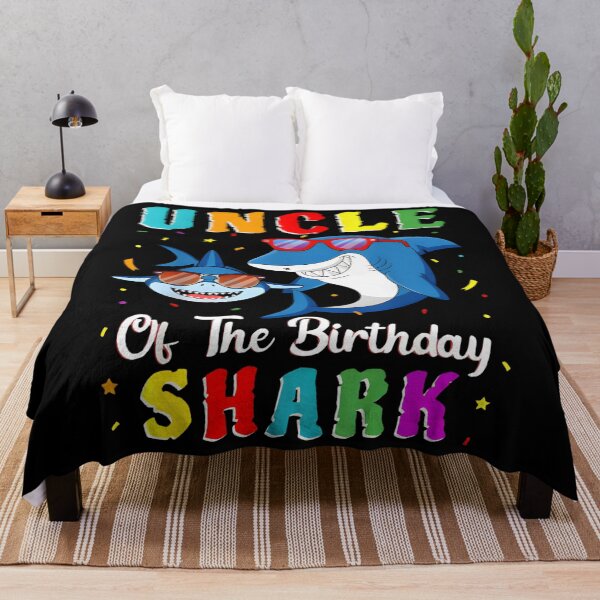 Item preview, Uncle of The Shark Birthday Family Matching Birthday Nephew designed and sold by jamesdurhaman.