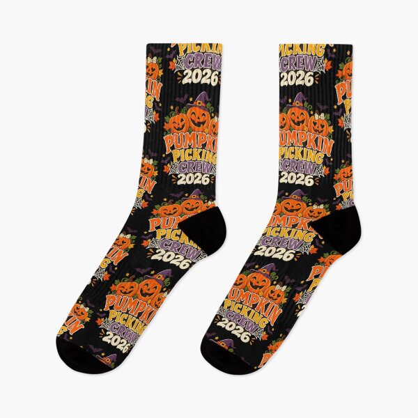 Item preview, Retro Pumpkin Picking Crew 2026 Halloween Family Matching designed and sold by brookegentryen.